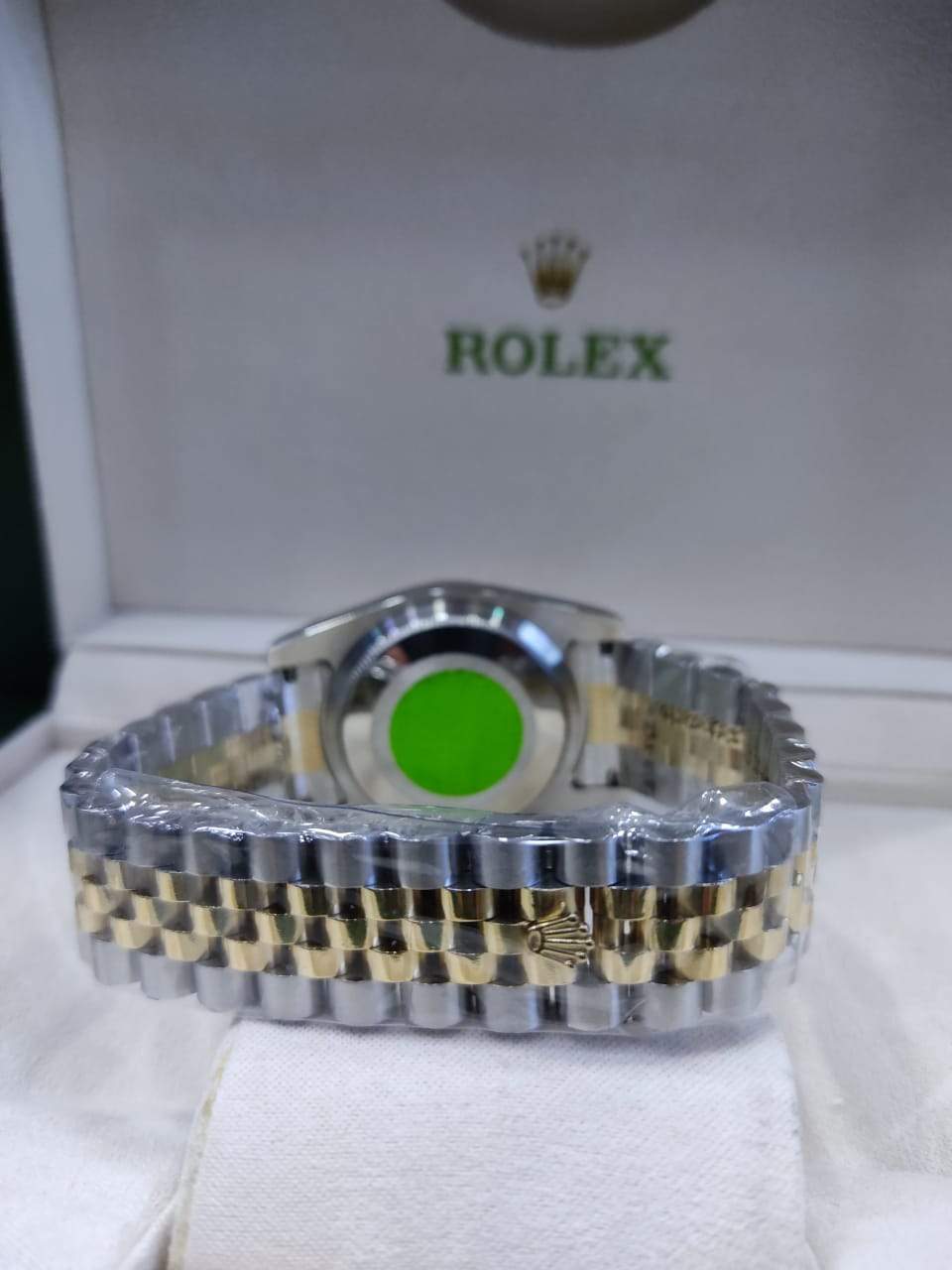 Datejust 36mm 2 Tones Fond Beige Pour Femme