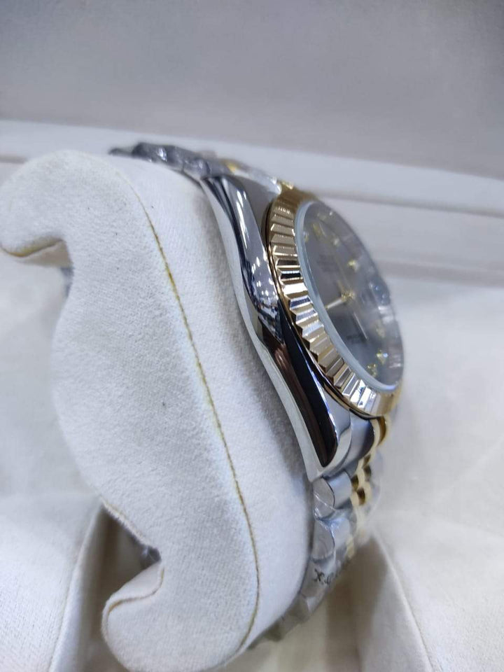 Datejust 36mm 2 Tones Fond Beige Pour Femme