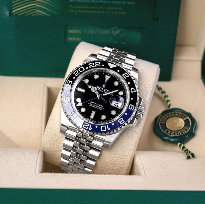 GMT-Master II "BATGIRL" 126710BLNR Jubilée Pour Homme