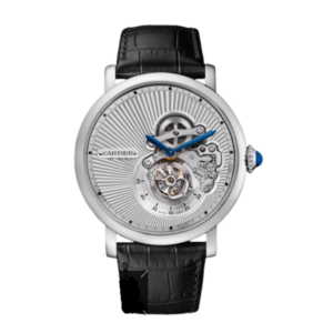 Replica Rotonde de Cartier Flying Tourbillon Reversed Dial Watch