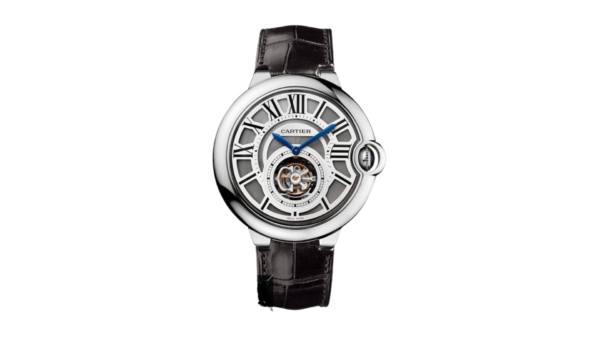 Replica Cartier Ballon Bleu Flying Tourbillon XL 18 kt White Gold Mens Watch W6920021